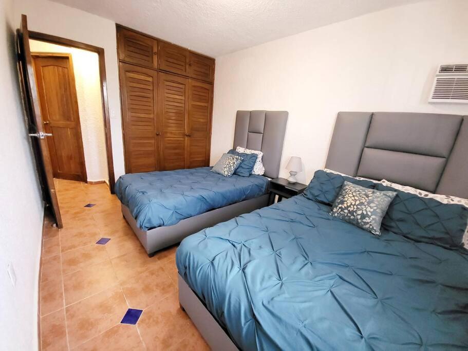 2 Rooms Apartment With Private Beach In Puerto Juarez Cancún Eksteriør billede